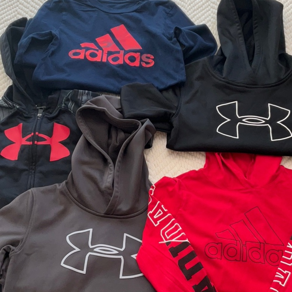 UNDER ARMOUR Hooded and Zip Up Sweatshirts